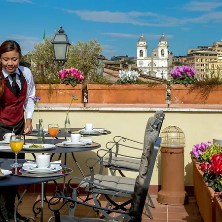 The At The Spanish Steps 로마