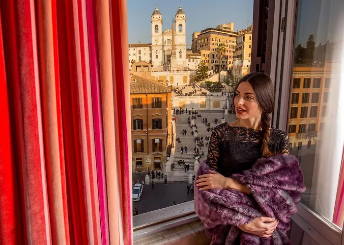 The At The Spanish Steps Rome