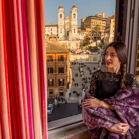 The At The Spanish Steps Рим